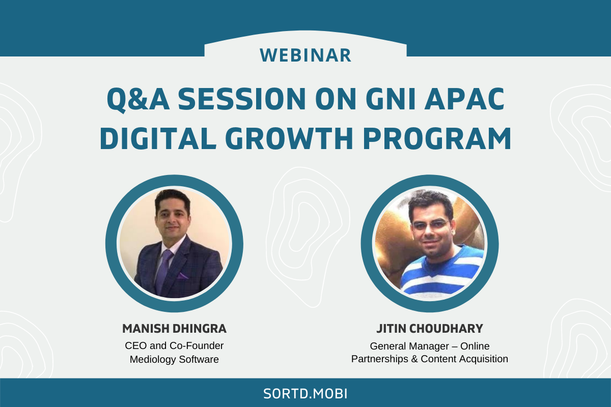 Webinar: Q&A Session on GNI APAC Digital Growth Program