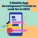top mobile app development companies in India